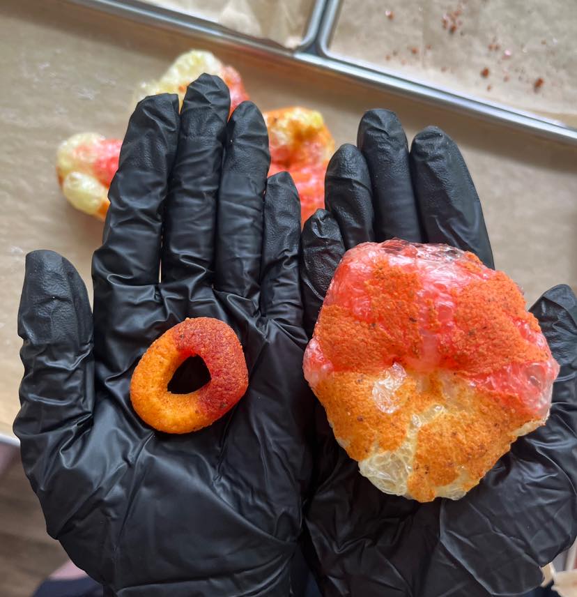 Freeze Dried Peach Rings