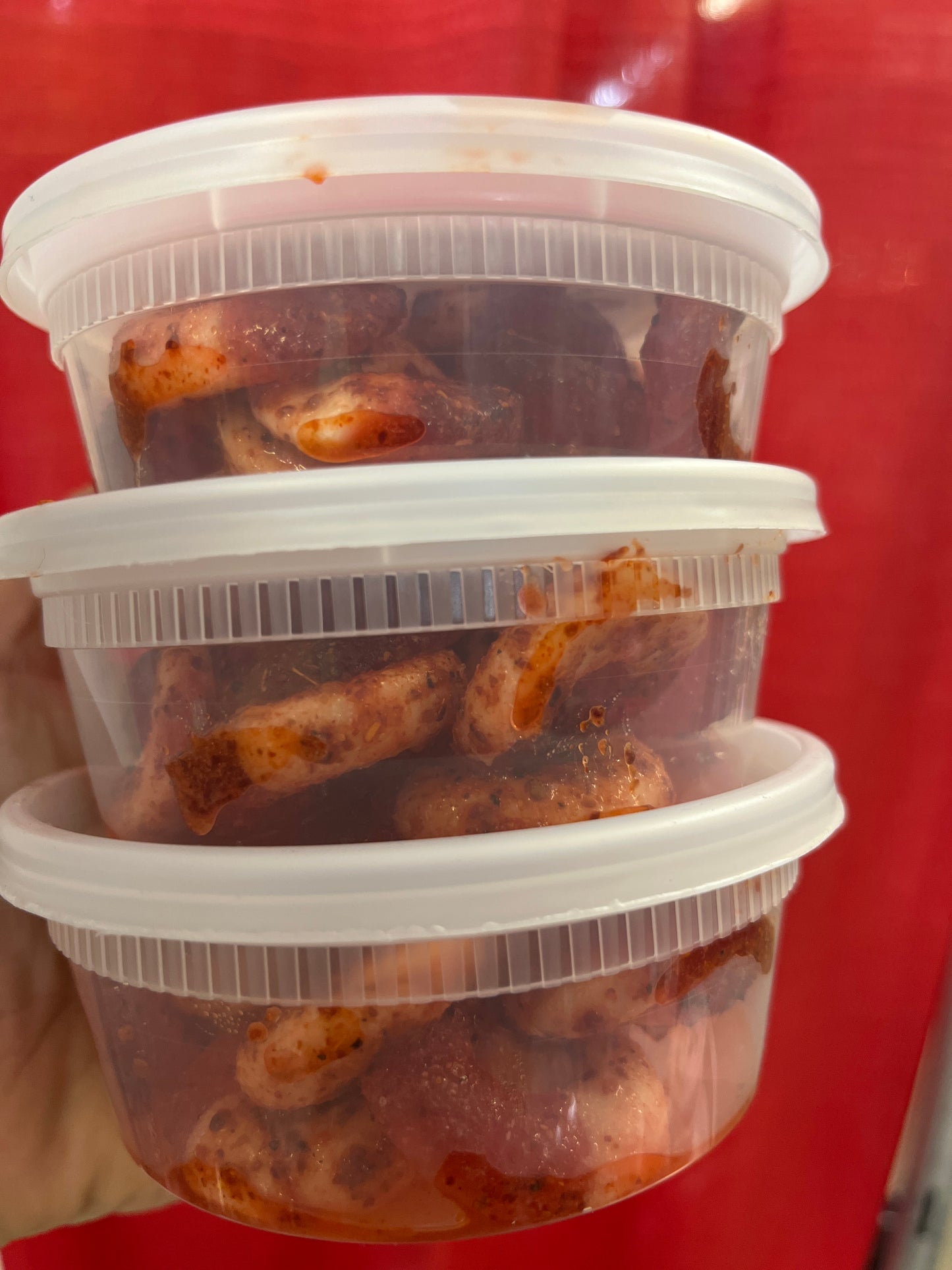 Chamoy Watermelon Rings