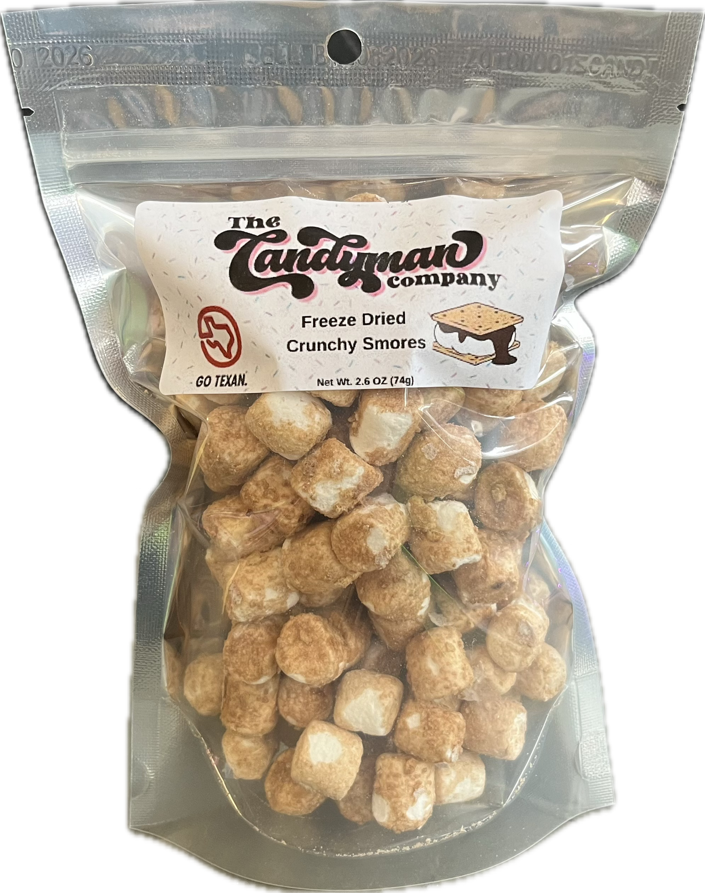 Freeze dried crunch s’mores