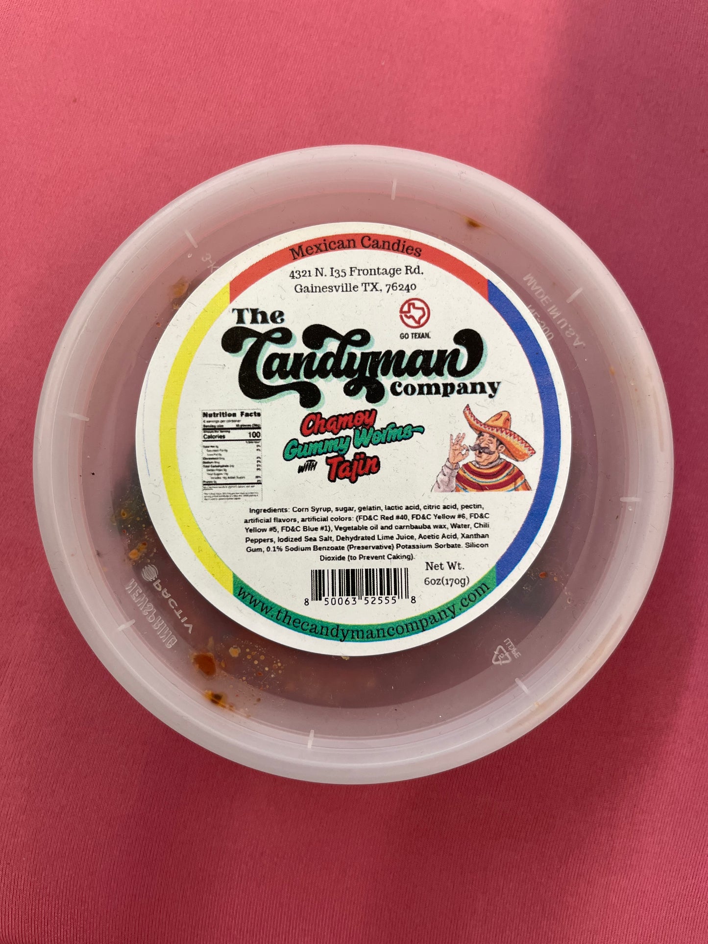 Chamoy Gummy Worms