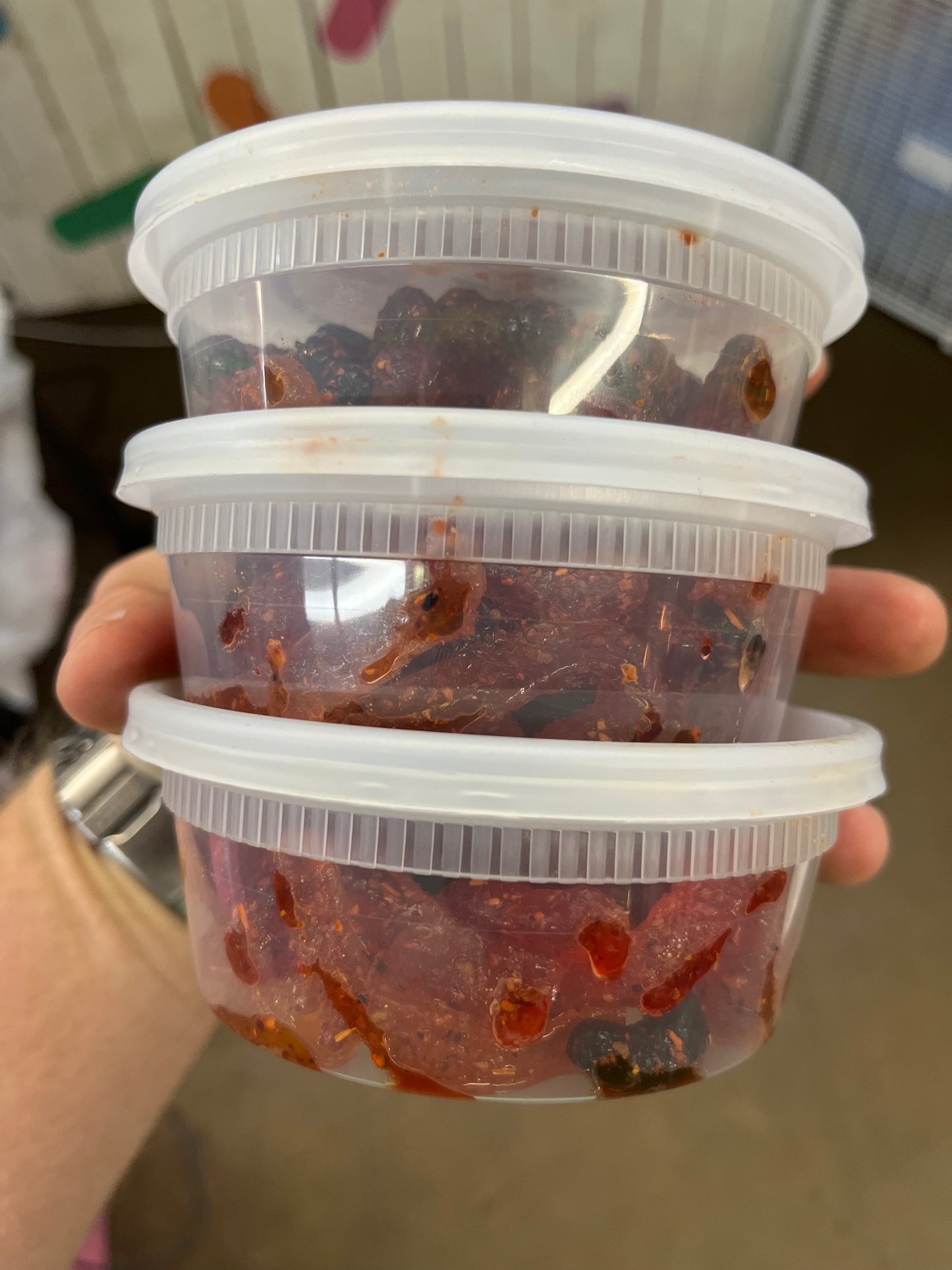 Chamoy Gummy Worms
