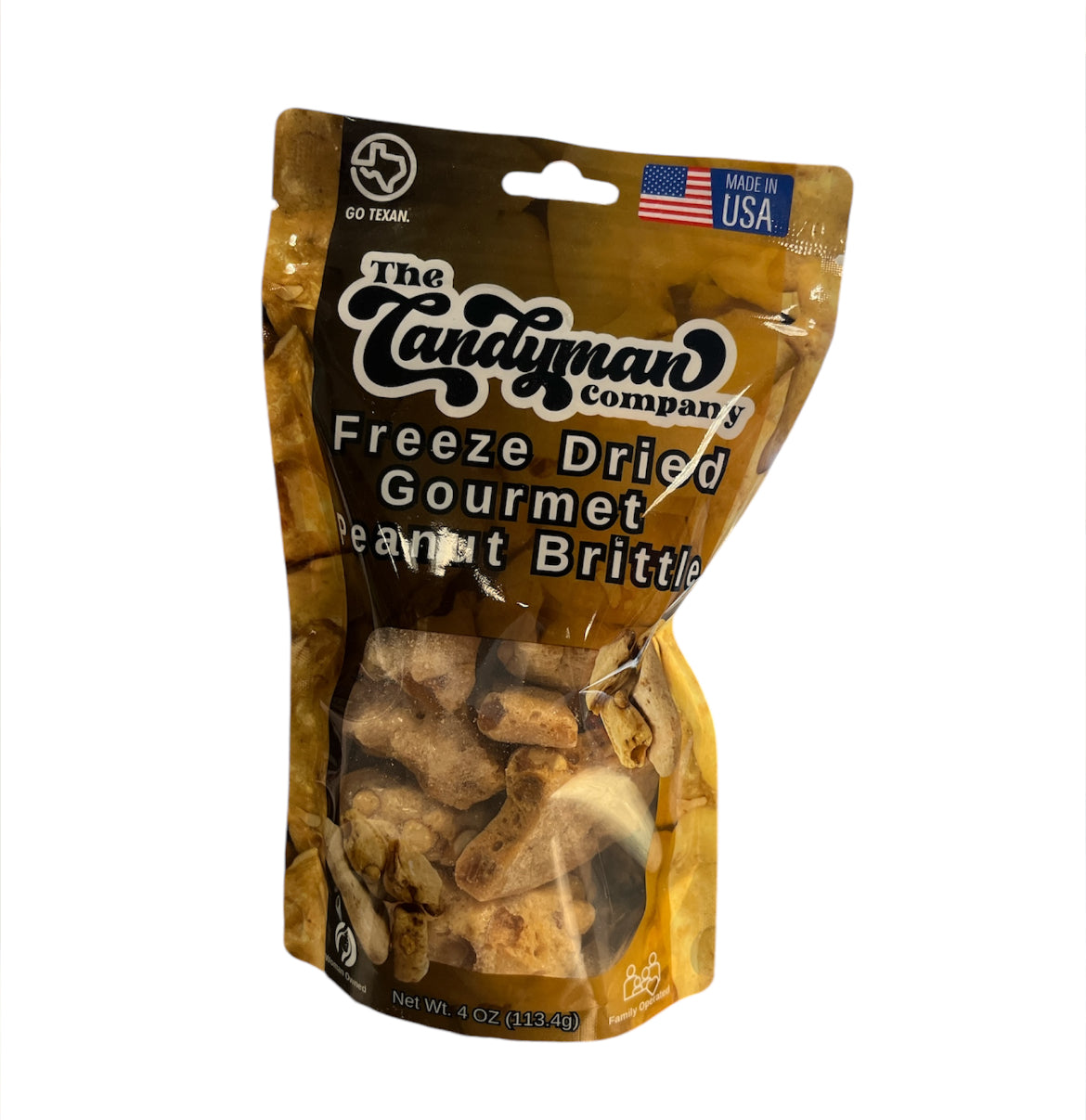 Freeze Dried Peanut Brittle