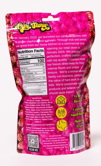 Freeze Dried Brainy Clusters