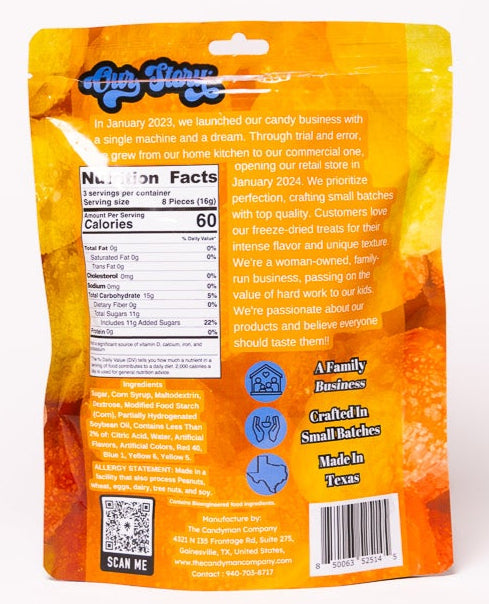 Freeze Dried Peach Rings
