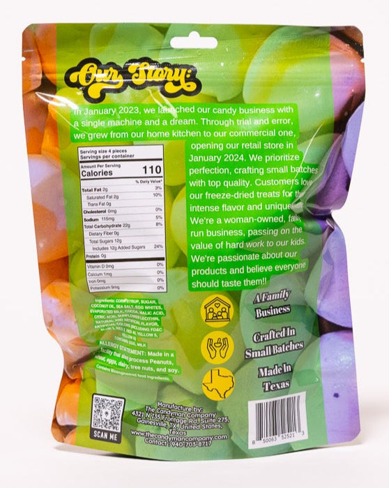 Freeze Dried Taffy