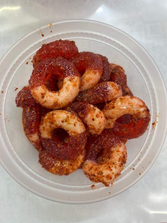 Chamoy Peach Rings