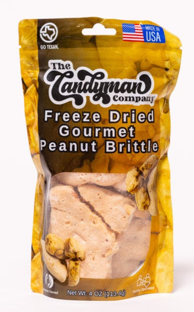 Freeze Dried Peanut Brittle